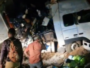 Batida entre ônibus e carreta deixa 11 mortos e mais de 40 feridos em MT