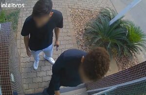 Dupla é flagrada tentando invadir condomínio em Cuiabá; veja