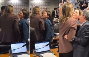Deputada de MT e senadora do DF se encaram e batem boca; vídeo