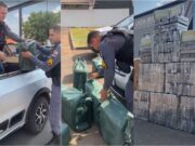 PM e Gefron apreendem R$ 7 milhões em cocaína; vídeo