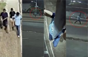 Vídeo mostra jovens destruindo câmera de MT; trio é apreendido