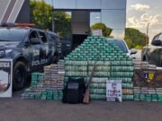 Polícia apreende drogas e gera prejuízo de R$ 9 mi às facções
