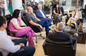 Prefeito de Cuiabá recebe embaixador da Itália no Palácio Alencastro