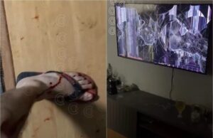 Advogado grava vídeo após briga com prostituta e mostra estrago