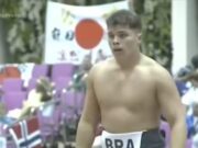 Brasileiro Kaio Ruiz é destaque no Campeonato Mundial de Sumô