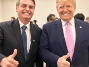 Fizeram com Bolsonaro o que tentaram fazer comigo, diz Trump