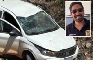 Delegado que capotou viatura precisa de doação de sangue; veja