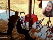 Vídeo mostra agressão à mulher morta pelo ex-namorado a tiros