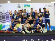 Voleibol masculino de Lucas do Rio Verde conquista título nos Jogos Universitários Brasileiros