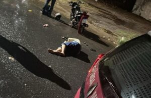 Motociclista embriagado atropela mulher e é preso em VG