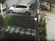 Vídeo mostra alvo de operação atirando na casa de ex-sócios