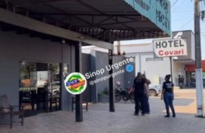 Homem é preso após matar mulher dentro de hotel em MT; vídeo