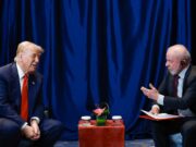Trump elogia reunião, dá parabéns a Lula, mas não garante acordo comercial com o Brasil