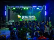 Primeiras delegações desembarcam em Uberlândia e vivem momentos de integração e alegria na Funzone dos JEBs 2025