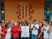 Ao lado de Lula, ministra da Cultura participa da inauguração do Museu das Amazônias, em Belém — Ministério da Cultura