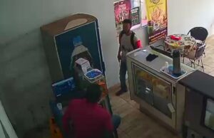 Homem armado assalta padaria em bairro de VG; veja vídeo