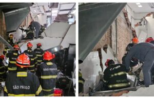 Parte do restaurante do chef Fogaça desaba após explosão de gás no Centro de SP
