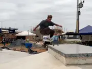 PARQUE NOVO MATO GROSSO: Atletas profissionais testam pistas do Skate Park antes de competição oficial