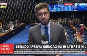Senado aprova o projeto que isenta do IR quem ganha até R$ 5 mil por mês