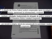 Blog: Motta afirma que mudança nas atribuições da PF é inegociável