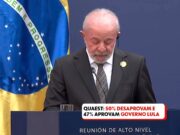 Avaliação de Lula para de melhorar, diz Quaest; 50% desaprovam governo, e 47% aprovam
