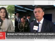 Bolsonaro é autorizado a ver Michelle; pedido para filhos não foi concluído