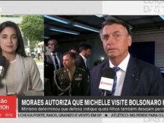 Bolsonaro é autorizado a ver Michelle; pedido para filhos não foi concluído