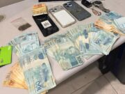Força Tática apreende R$ 11 mil em espécie e prende estelionatário