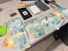 Força Tática apreende R$ 11 mil em espécie e prende estelionatário