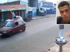 Polícia caça jovem que atropelou idosa em avenida e fugiu; vídeo