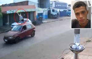 Polícia caça jovem que atropelou idosa em avenida e fugiu; vídeo