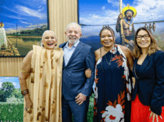 Ao lado de Lula, Margareth Menezes participa da abertura oficial da COP30 — Ministério da Cultura
