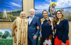 Ao lado de Lula, Margareth Menezes participa da abertura oficial da COP30 — Ministério da Cultura