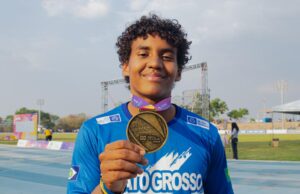 Atleta do programa de bolsas do Governo de MT será homenageado no Prêmio Brasil Olímpico 2025