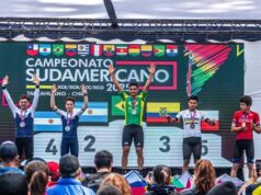 Luiz Henrique Cocuzzi conquista duas medalhas de ouro no Sul-Americano de Mountain Bike