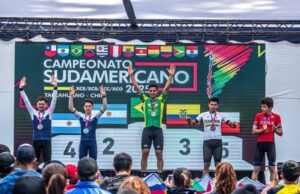 Luiz Henrique Cocuzzi conquista duas medalhas de ouro no Sul-Americano de Mountain Bike