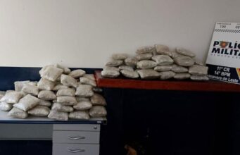 Operação apreende 90 tabletes de “supermaconha”; três são presos