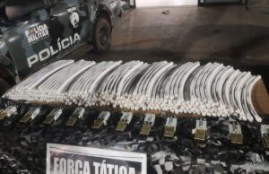 Polícia flagra Hilux com explosivos a caminho de garimpo em MT