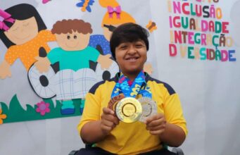 Paratleta várzea-grandense conquista três medalhas no Chile