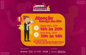 Kits da Corrida da Primavera serão entregues no Pavilhão da Igreja Menino Deus