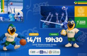 Lucas do Rio Verde sediará os Jogos Abertos Estaduais a partir desta sexta (14)