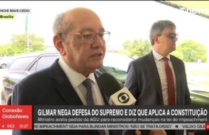 Gilmar nega blindagem de ministros do Supremo e diz que lei já 'caducou'