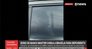 Daniel Vorcaro chega a Brasília e começa a prestar depoimento