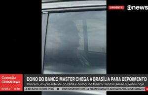 Daniel Vorcaro chega a Brasília e começa a prestar depoimento