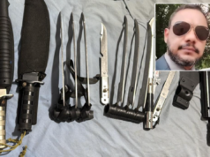 Advogado tinha arsenal de armas brancas; Justiça mantém prisão