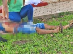 Homem é morto com golpes de faca em praça pública de MT