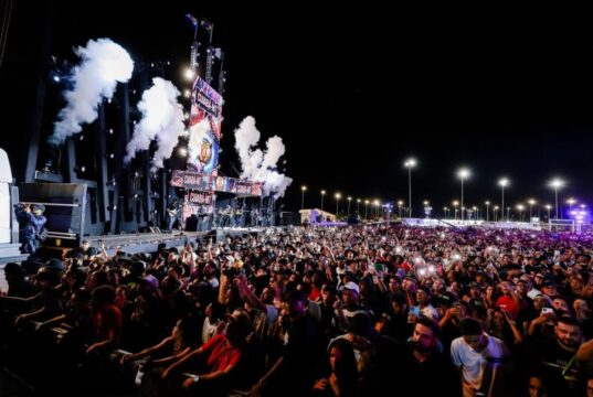 Jovem é preso após confusão em show no Parque Novo Mato Grosso