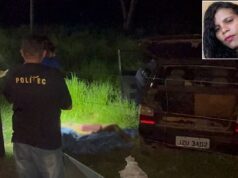 Mulher é morta por menor e deixada dentro de carro em MT