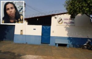 Presa por homicídio escala muro com corda artesanal e foge em MT