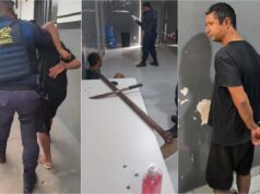 Homem é preso após ameaçar passageiros com facão em VG